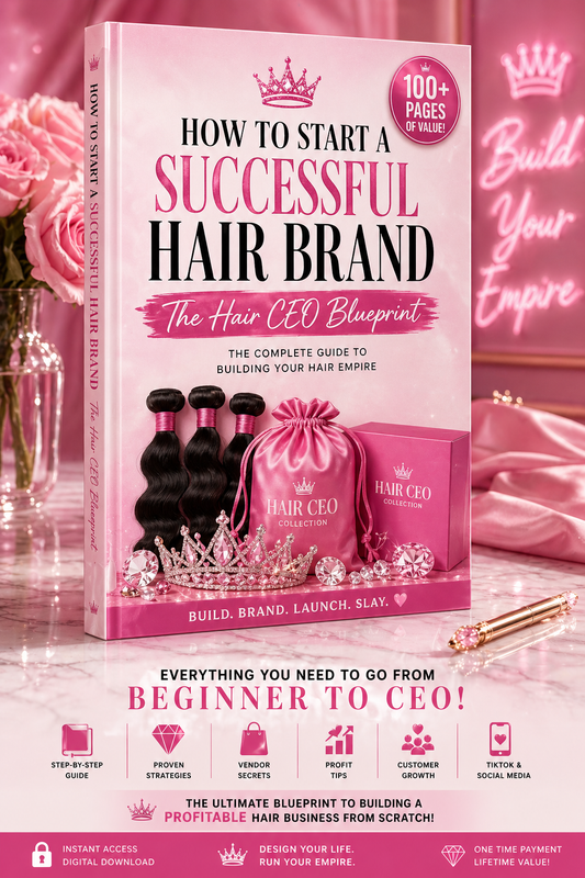 HOW TO START A SUCCESSFUL HAIR BRAND THE HAIR CEO BLUE PRINT