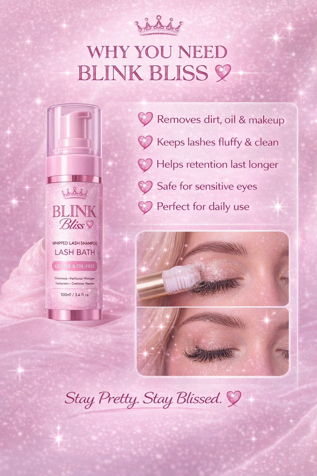 Blink Bliss Whipped Lash Shampoo (Lash Bath)